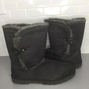 - SO gray winter boots Jordiegrey SZ 9